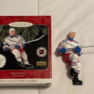 Keepsake Ornament Wayne Gretzky Hockey Greats